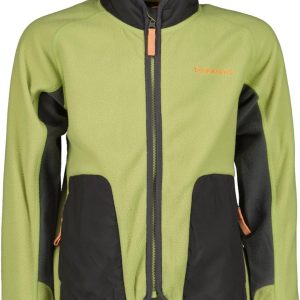 Didriksons Ljung kids fullzip green