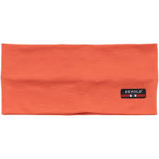 Devold Breeze headband coral