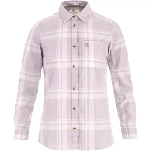 Fjällräven Övik lite flannel shirt W Lavender