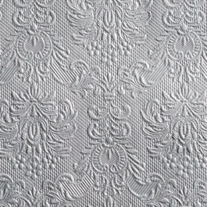 Servietter: Elegance, Silver 25×25 cm 15 stk