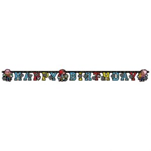 Pirat Banner Happy Birthday 1,8m