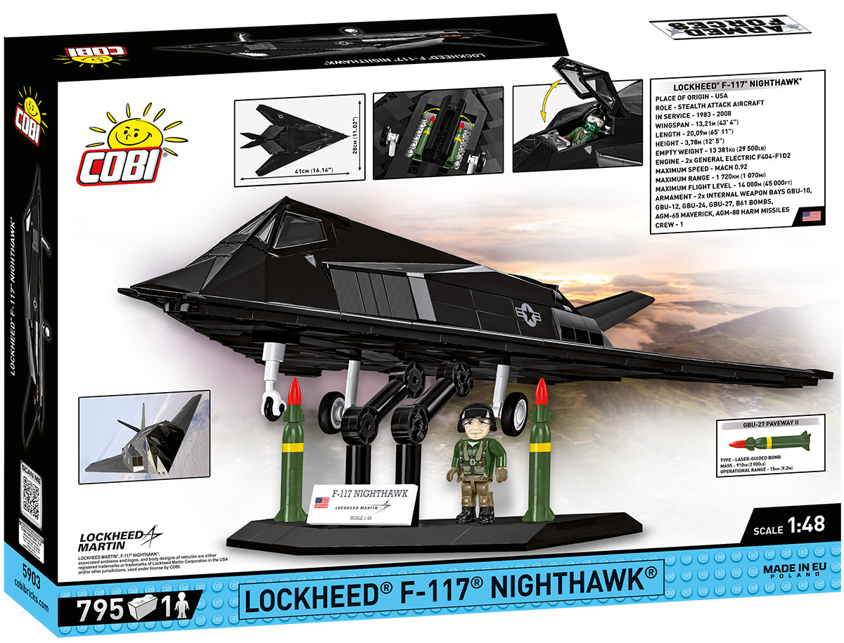 Cobi: Lockheed Martin F-117 Nighthawk - Image 3