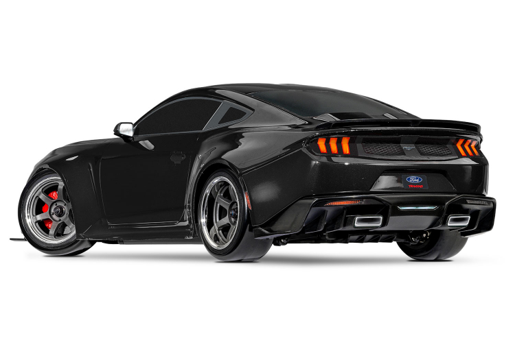 TRAXXAS4-TEC Drift 2WD Mustang XL-5 TQi Black - Image 4