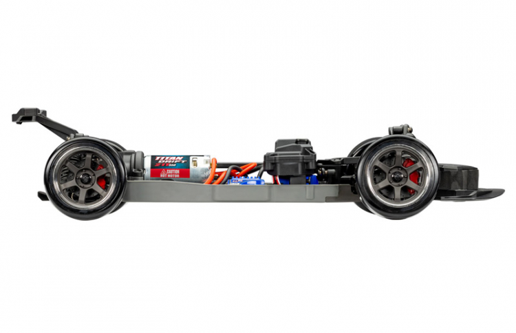 TRAXXAS4-TEC Drift 2WD Mustang XL-5 TQi Black - Image 8