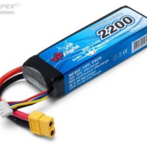 Vapex: Li-Po Battery 3S 11,1V 2200mAh 30C XT60-connector