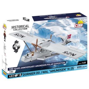 Cobi 1384 Dornier Wal N-25 Amundsen expedition – 483 deler og 1 pilot