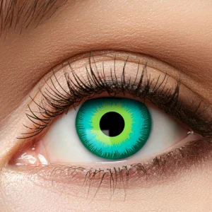 Magic green eye